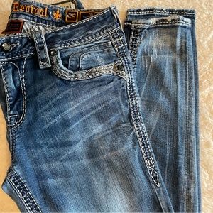 Rock Revival “Yui” mid-rise skinny jeans, size 29